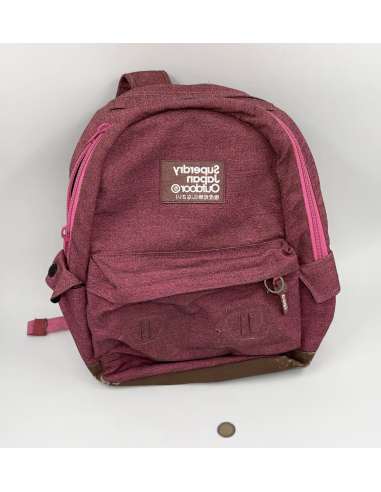 Superdry - sac à dos rose rouge