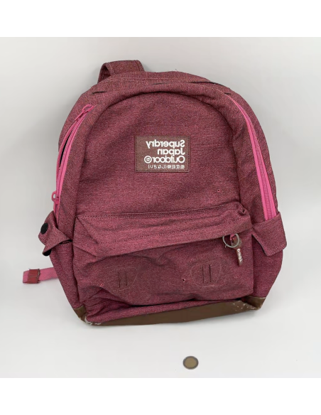 Superdry - sac à dos rose rouge
