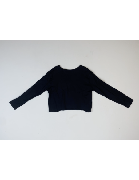 Pull noir à paillette