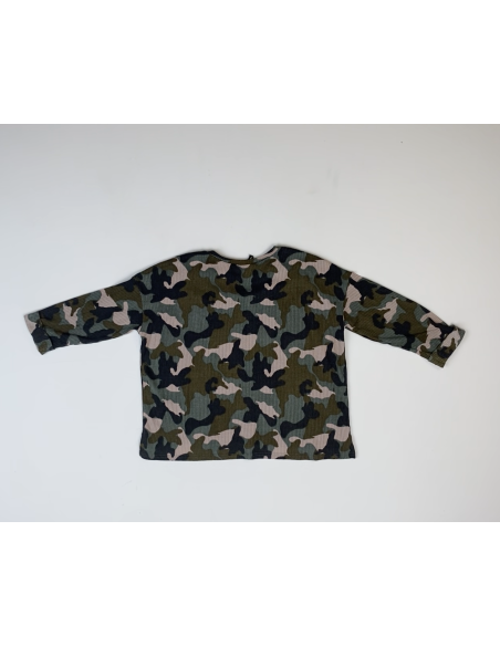 Blouse couleur camouflage