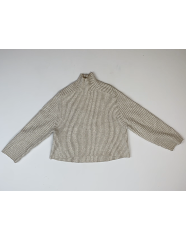 Pull laine beige