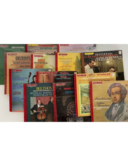 Ensemble de 13 vinyles de musique classique