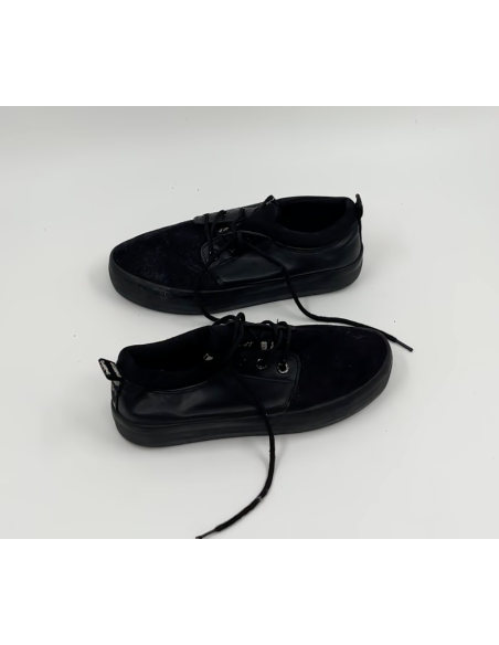 copy of Chaussure noir à  talon ouverte devant