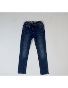 Blauwe jog-denimjeans