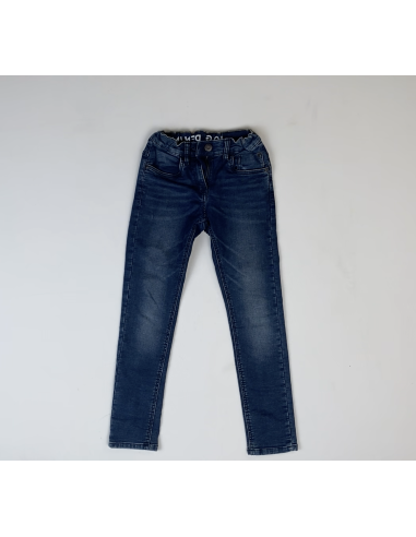 Blauwe jog-denimjeans