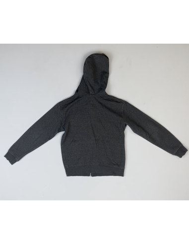 Pull à capuche gris