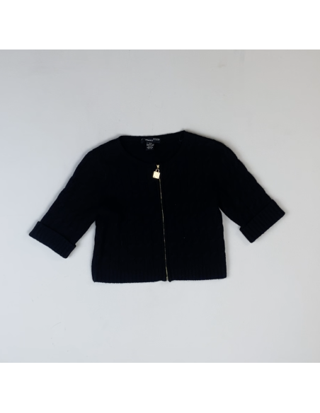 Cardigan cachemire noir