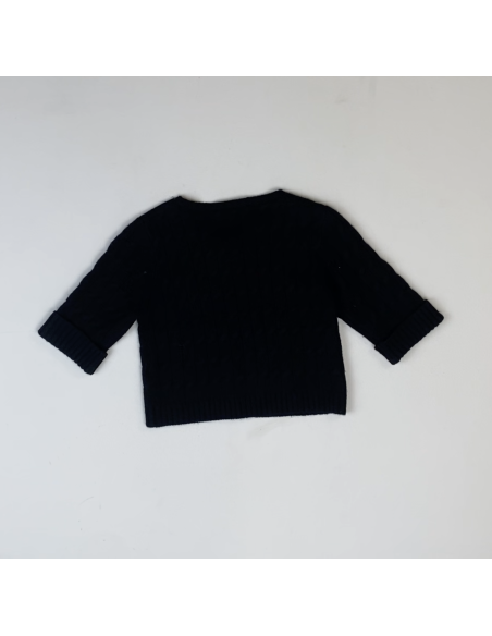 Cardigan cachemire noir
