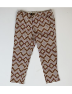 White sand - Pantalon à motif
