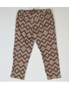 White sand - Pantalon à motif 2
