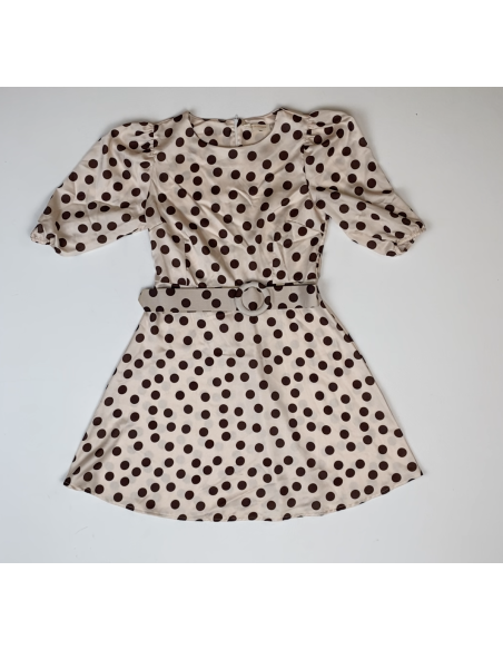 copy of Chemisier rose longues manches