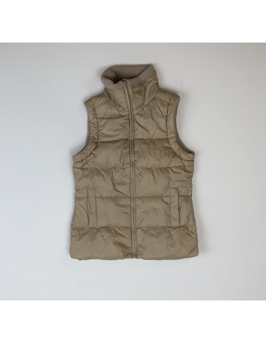 Veste sans manches beige