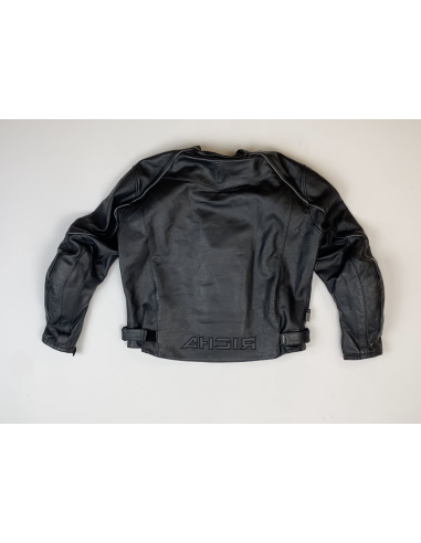 Richa- Veste de moto en cuir noir...