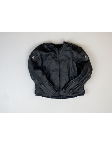 Richa- Veste de moto en cuir noir...