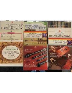 Lot van 12 klassieke vinyls