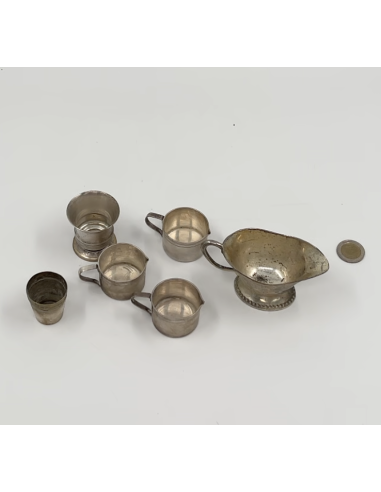 Argenterie petit service 6 pièces