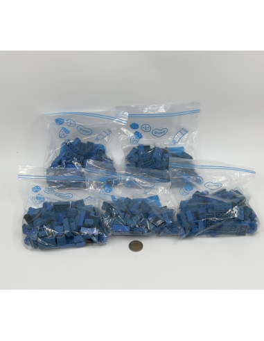 Lego - Brique bleu le lot de 5 paquets