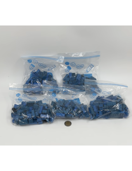 Lego - Brique bleu le lot de 5 paquets