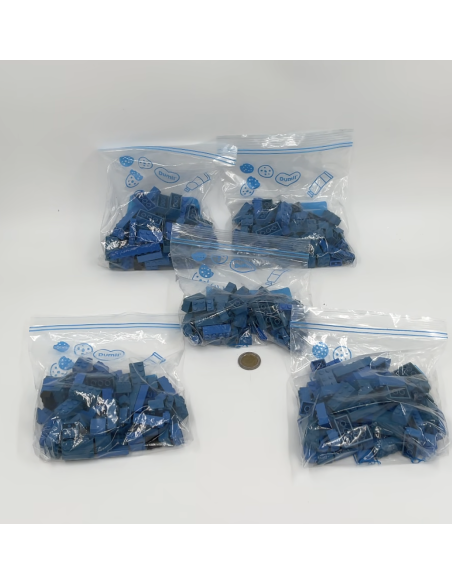 Lego - Brique bleu le lot de 5 paquets
