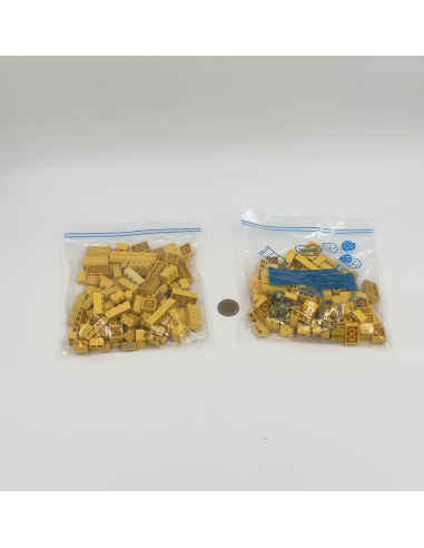 Lego - Brique jaune le lot de 2 paquets