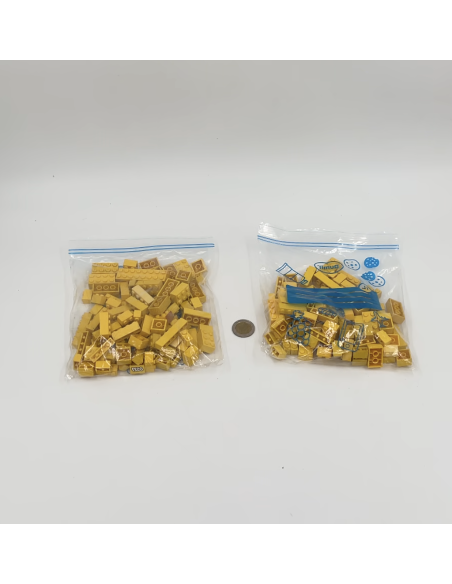 Lego - Brique jaune le lot de 2 paquets