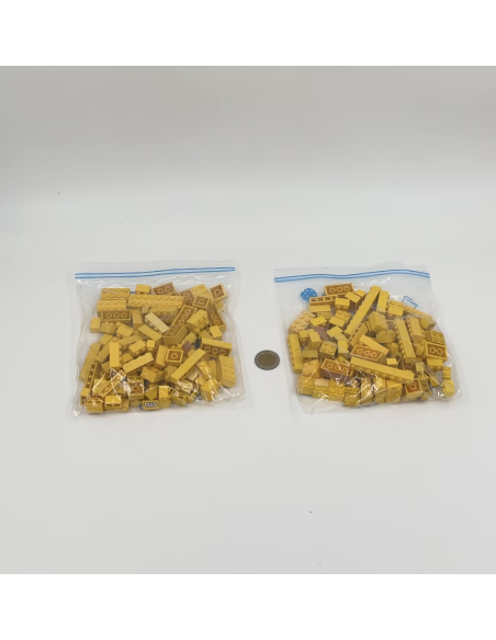 Lego - Brique jaune le lot de 2 paquets