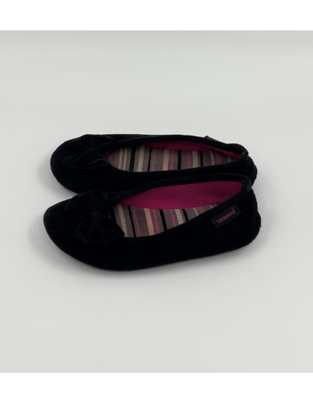 Pantoufle noir
