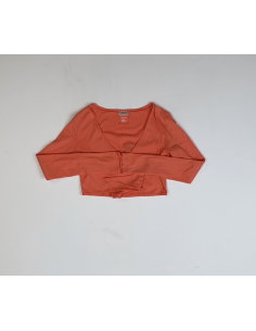 T-shirt cropped orange