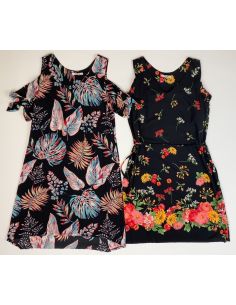 Robe à motifs floraux