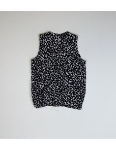 Mouwloos topje met...