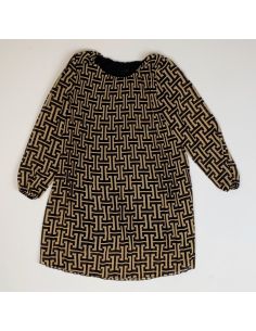 Jurk met geometrisch patroon