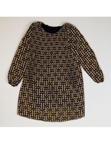 Robe à motif géométrique