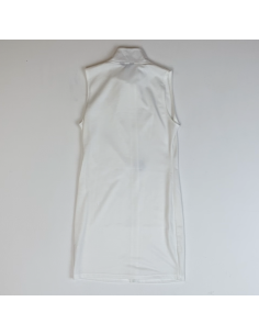 CHICA mouwloze witte jurk 2