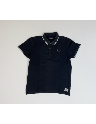 Marineblauw poloshirt