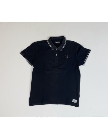 Marineblauw poloshirt