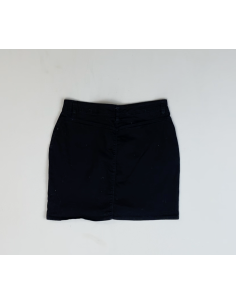 Jupe noire en denim 2