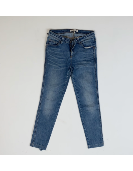 Jeans bleu usé