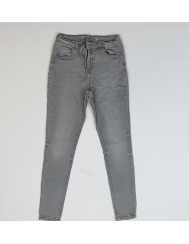 Slanke grijze jeans