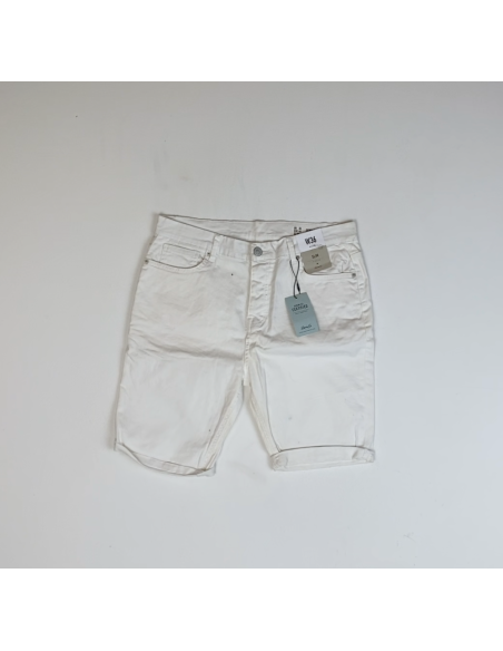 Witte denim shorts