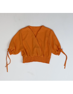 Oranje croptop