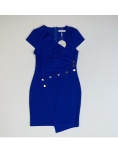 KICHIC blauwe jurk