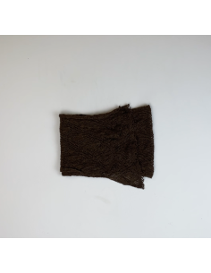 Châle en textile marron 2
