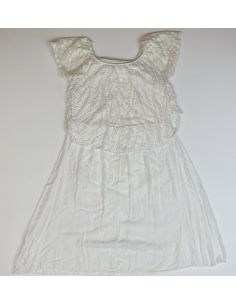 Witte kanten jurk