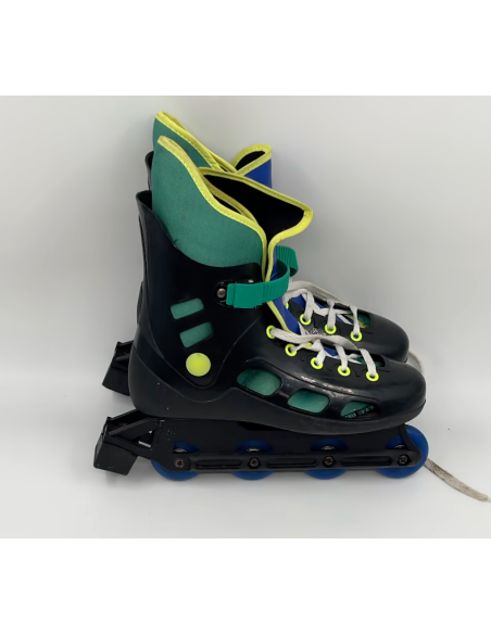 Kleurrijke rolschaatsen