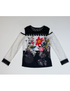 T-shirt met lange mouwen en... 2