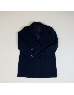 Zara marineblauwe jas 2