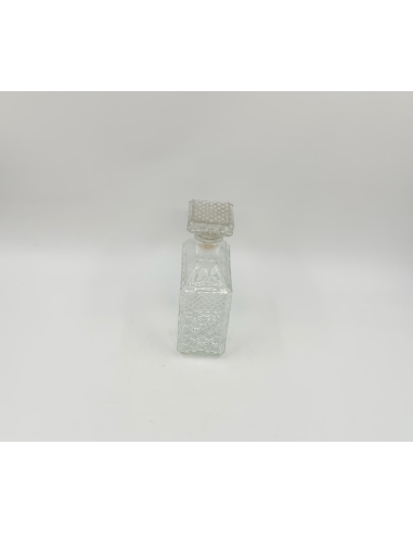 Flacon en verre carré