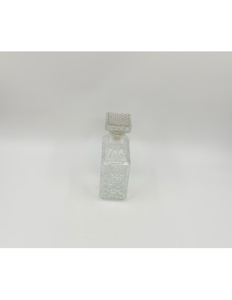 Flacon en verre carré