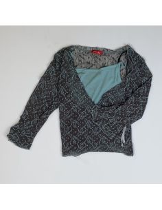 Blouse met paprikamotief