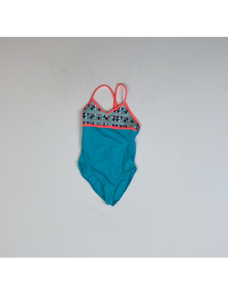 Turquoise eendelig badpak